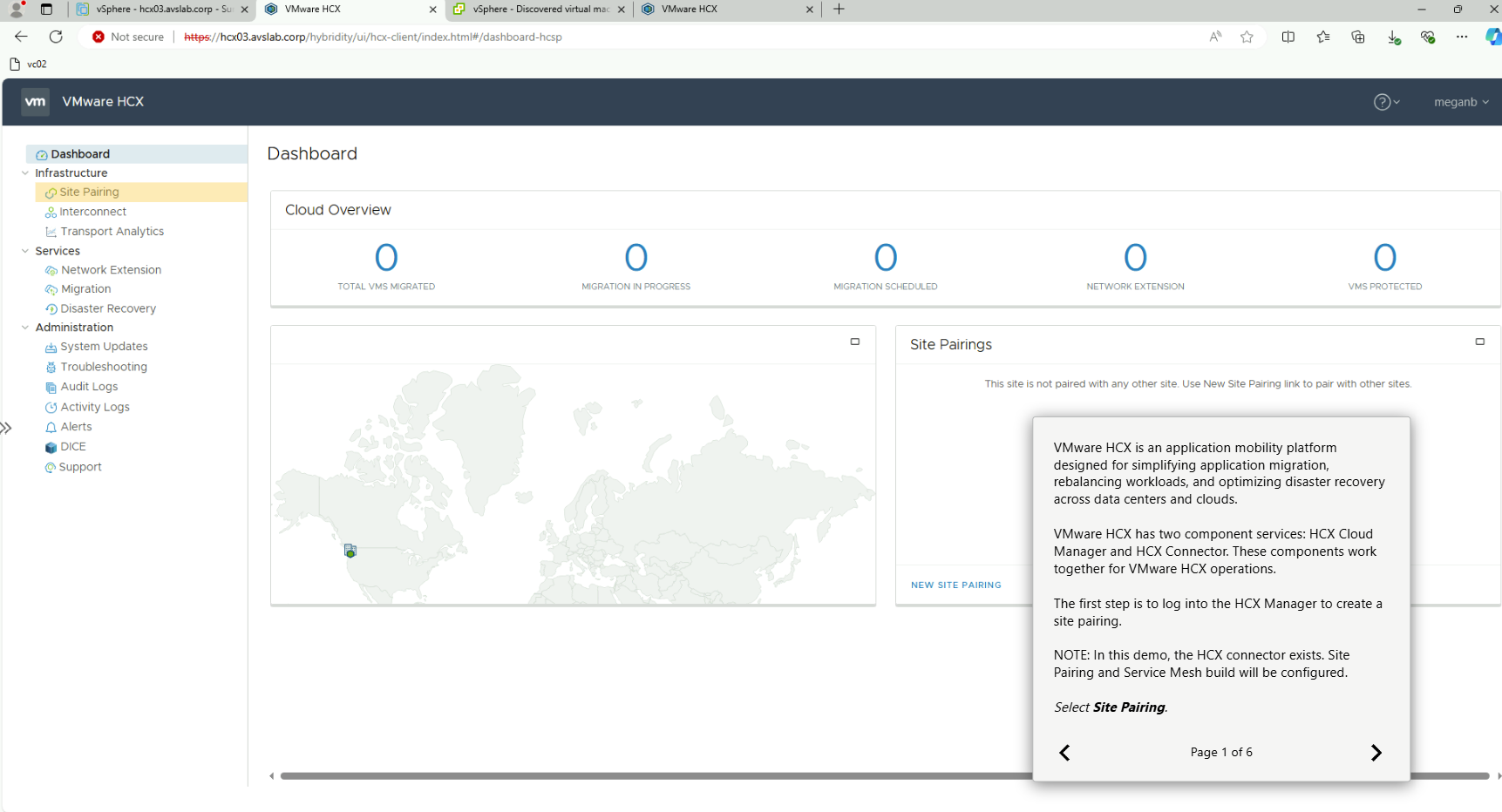 VMware HCX Demo